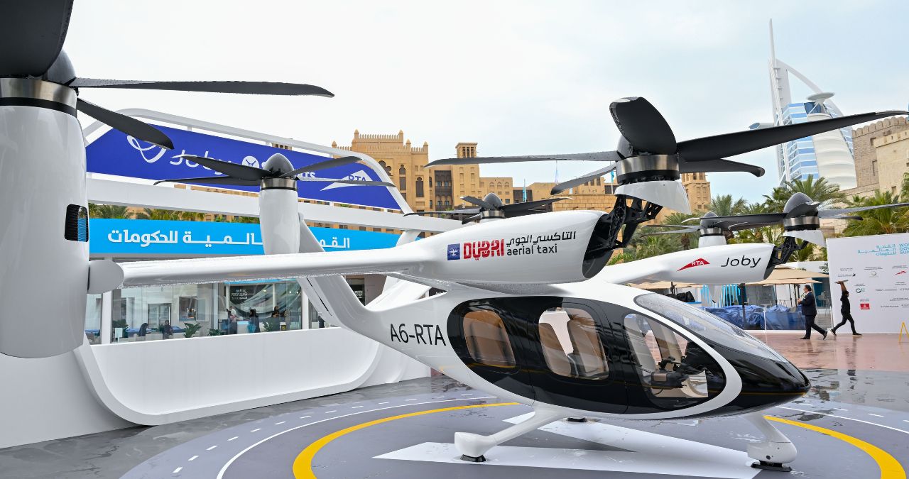 Dubai Air Taxi prototype showcased by RTA and The Museum of the Future