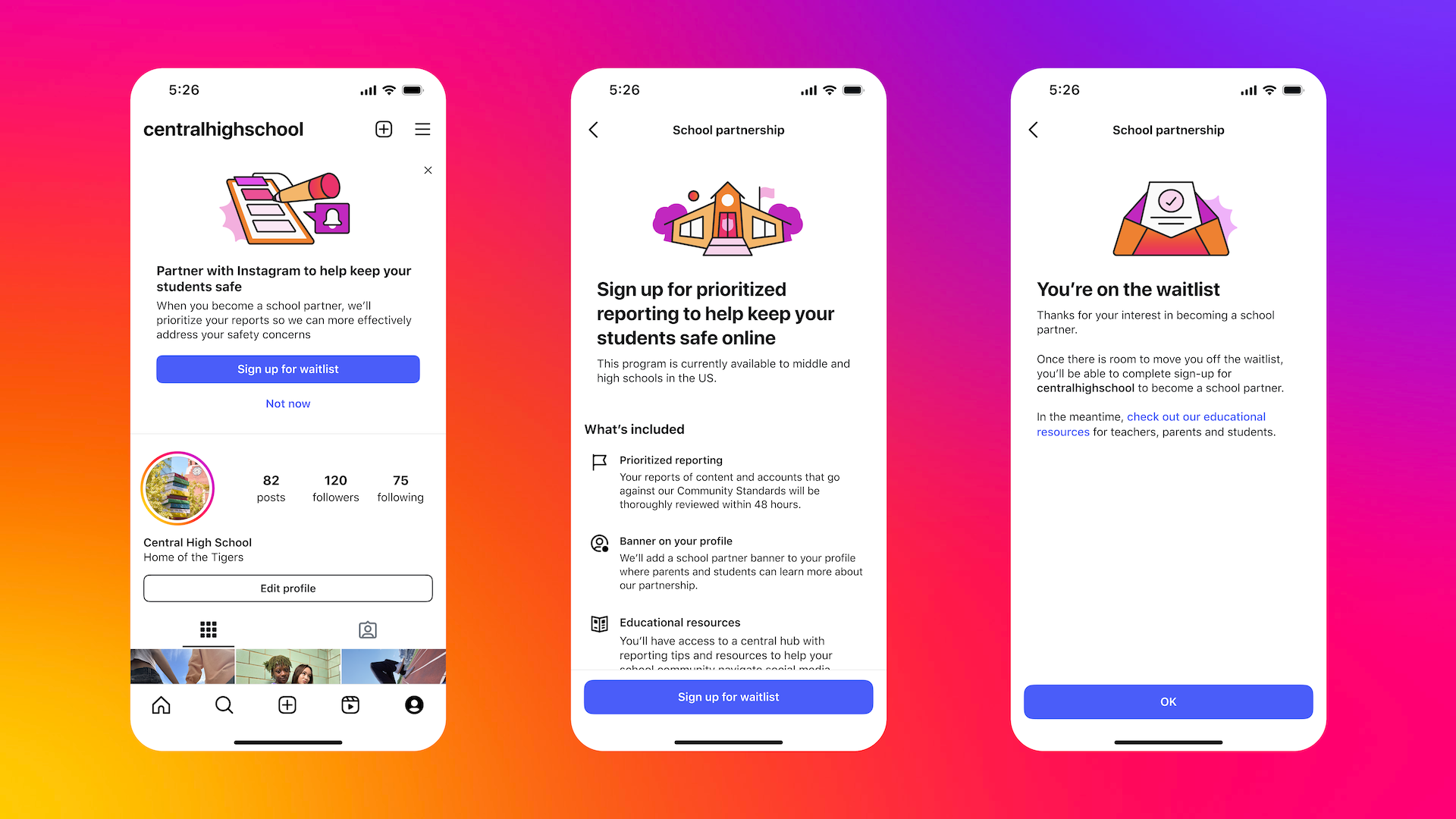 Instagram working with schools to take action against bullying, gossip accounts