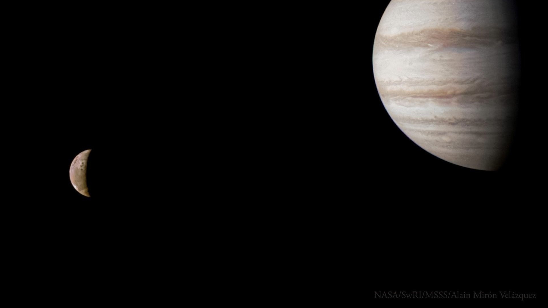 A NASA probe has just spilled secrets about Jupiter and a fiery moon