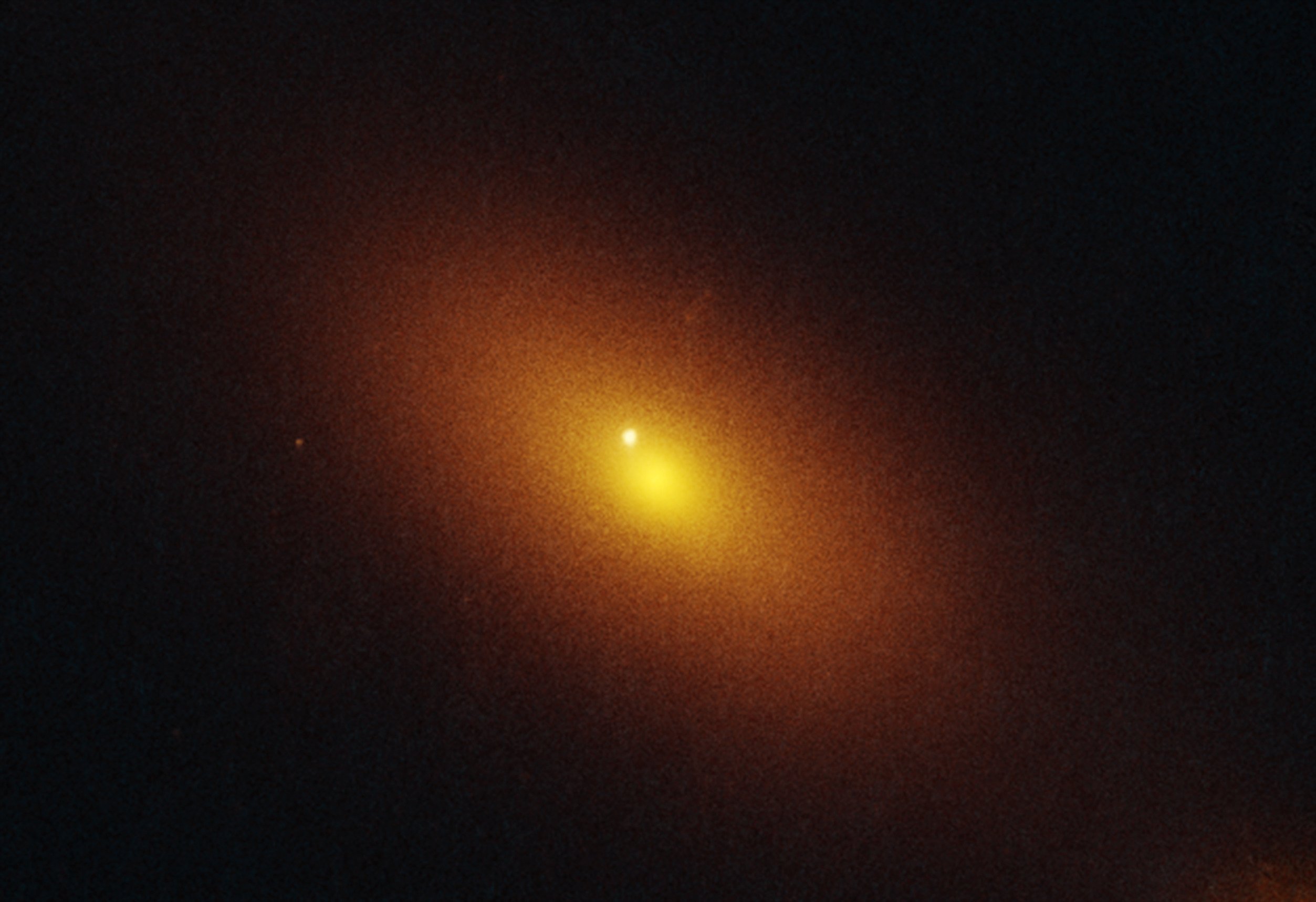Hubble spots a roaming black hole light-years from where it belongs
