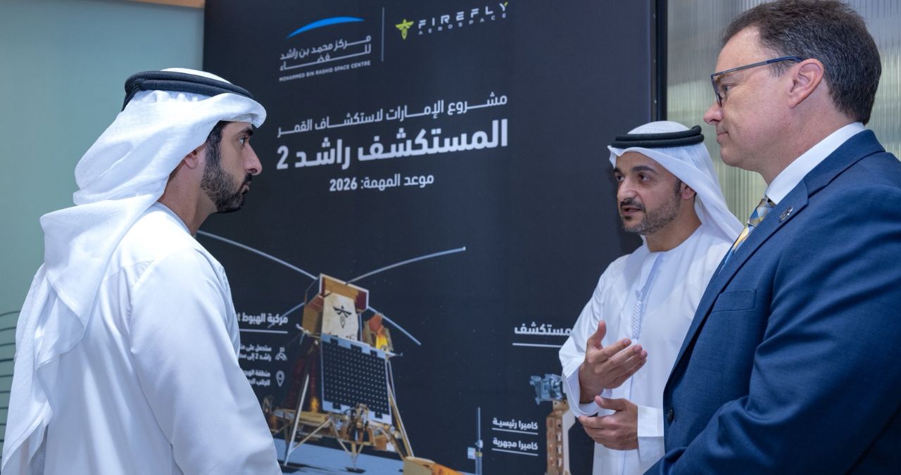 Dubai Crown Prince Sheikh Hamdan announces the launch of Rashid Rover 2 by US company in 2026: A milestone in space exploration