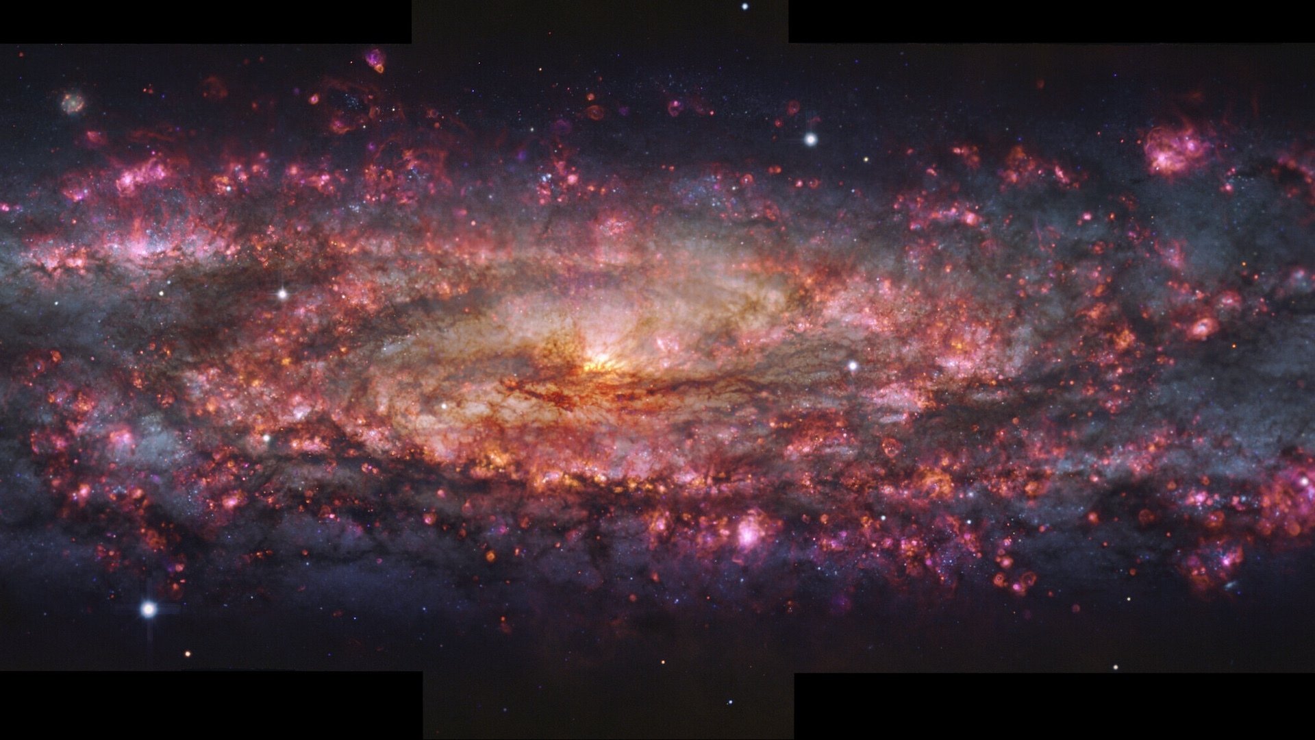 Researchers stared at this spectacular galaxy for 50 hours. The images are dazzling.